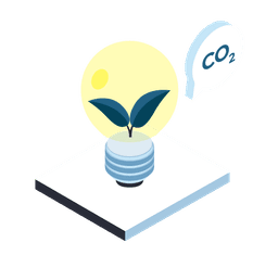 CO₂ Einsparung Icon